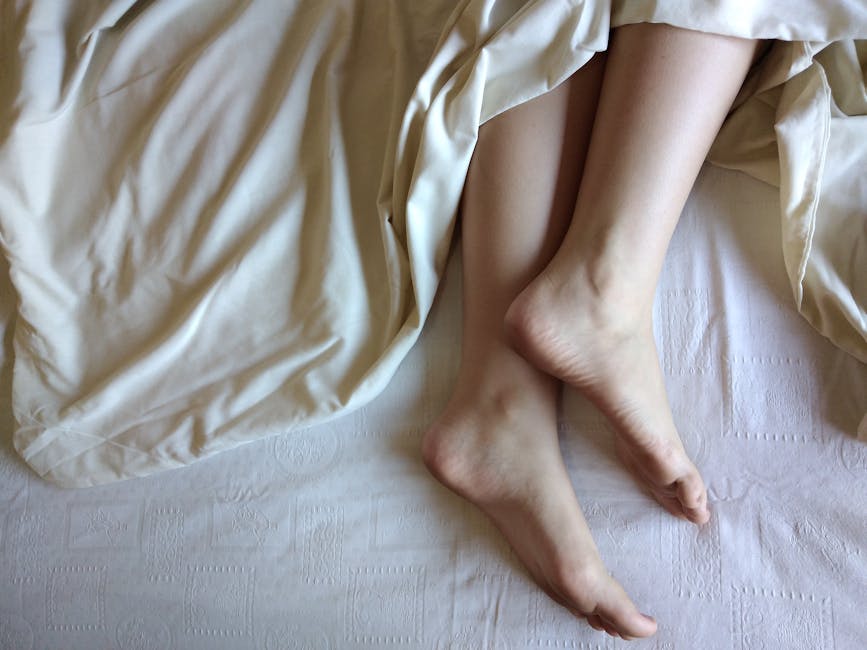 Peaceful sleeping person