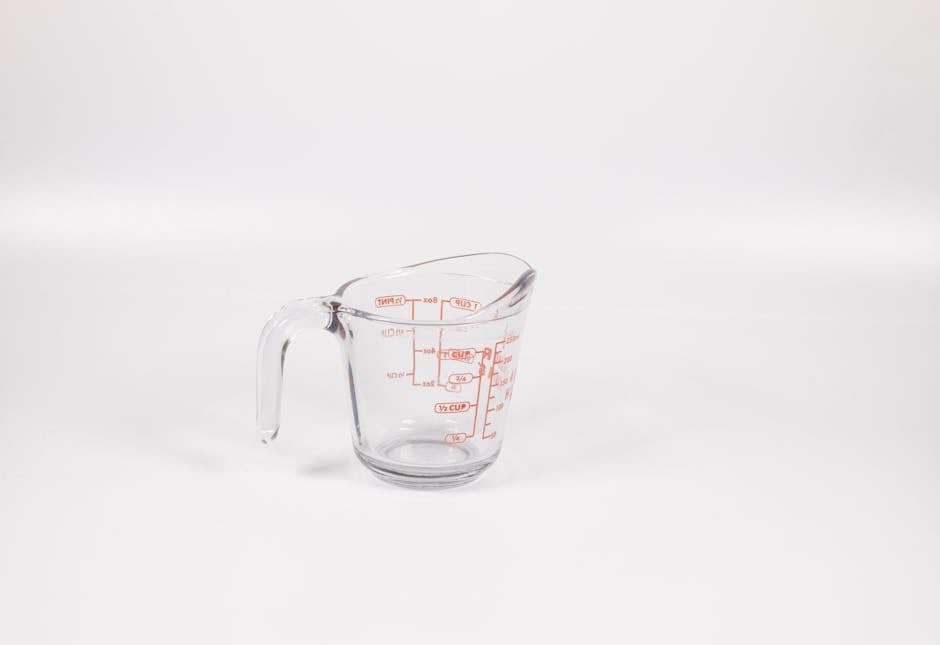 Kitchen measuring cups spoons