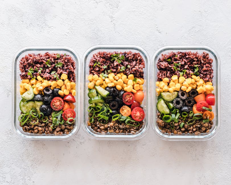 Meal prep containers healthy